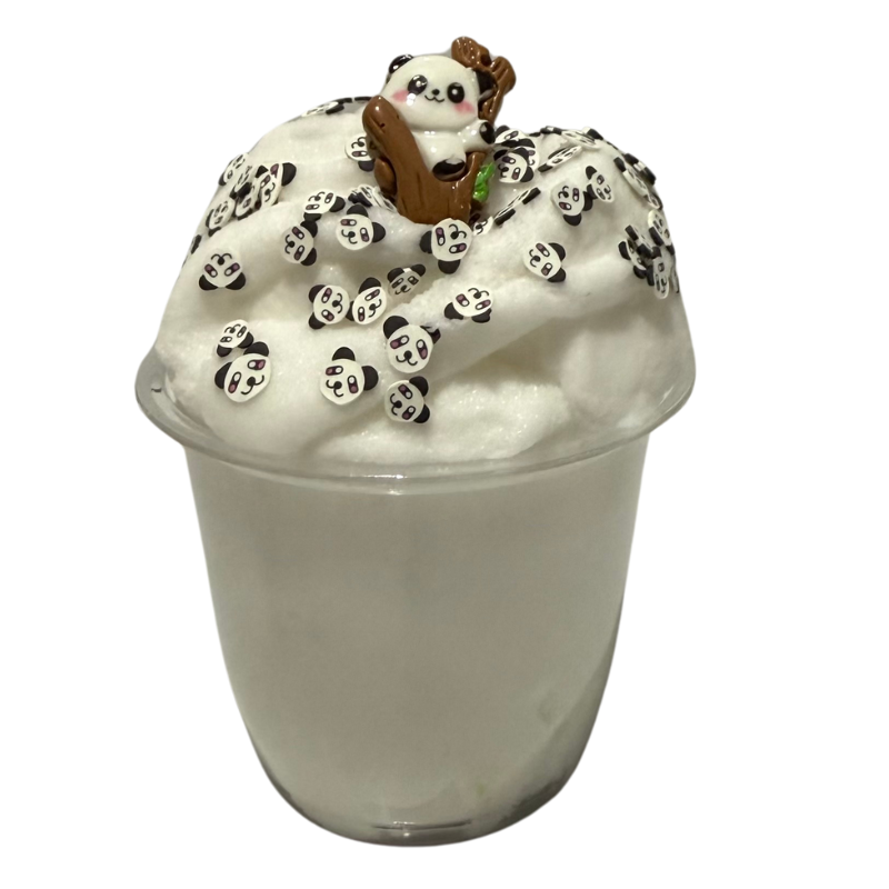 Panda Puff Cloud Crème Slime