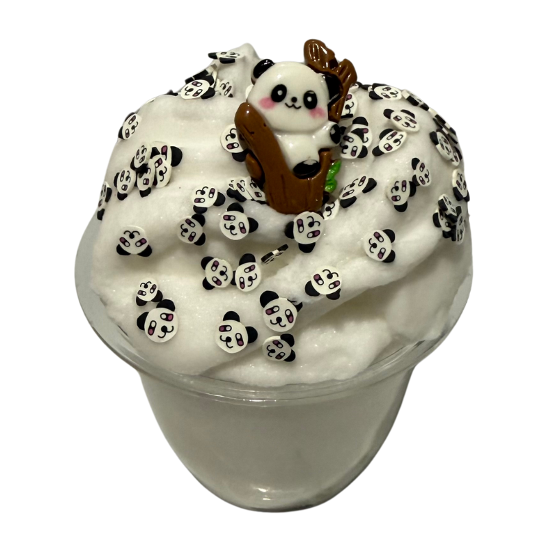 Panda Puff Cloud Crème Slime