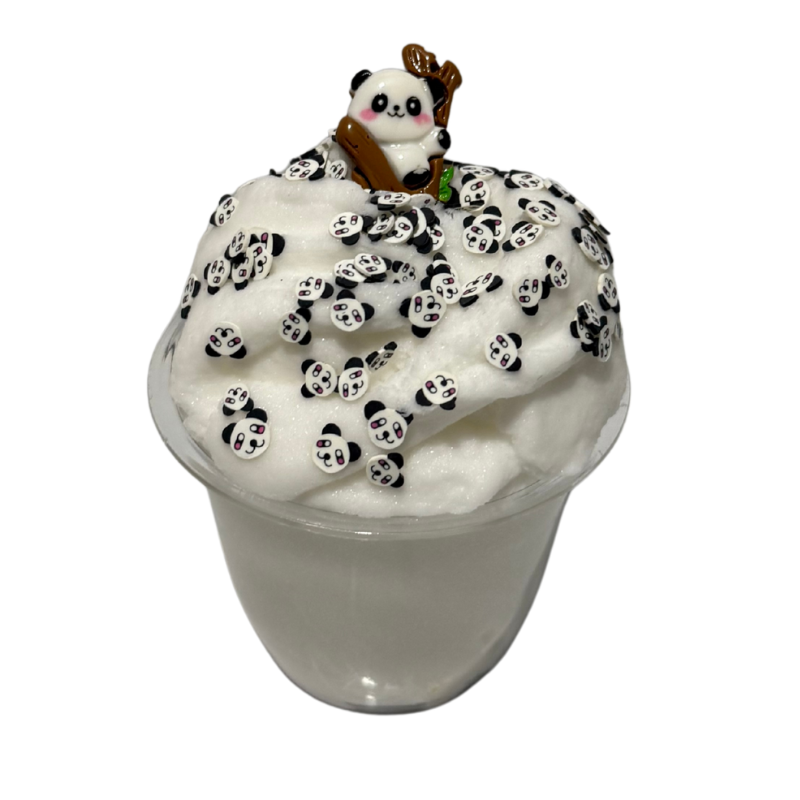 Panda Puff Cloud Crème Slime