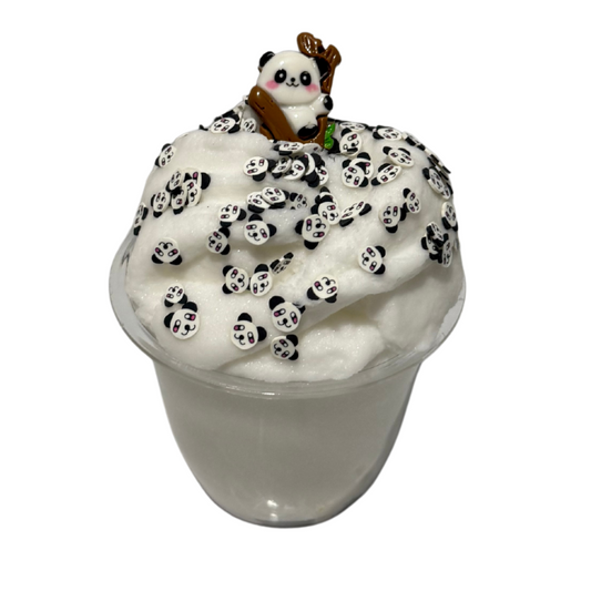 Panda Puff Cloud Crème Slime