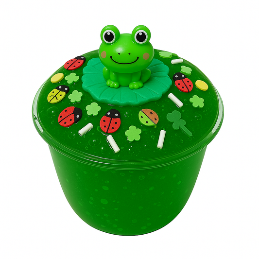Leapin Lily Clear Slime